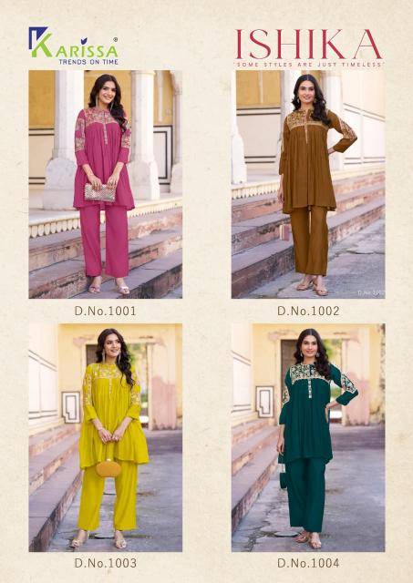Karissa ishika coord set Wholesale Indian Kurtis